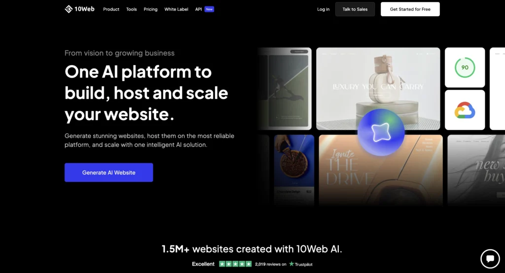 Looking for an AI-powered website builder? Here's your best option in 2025