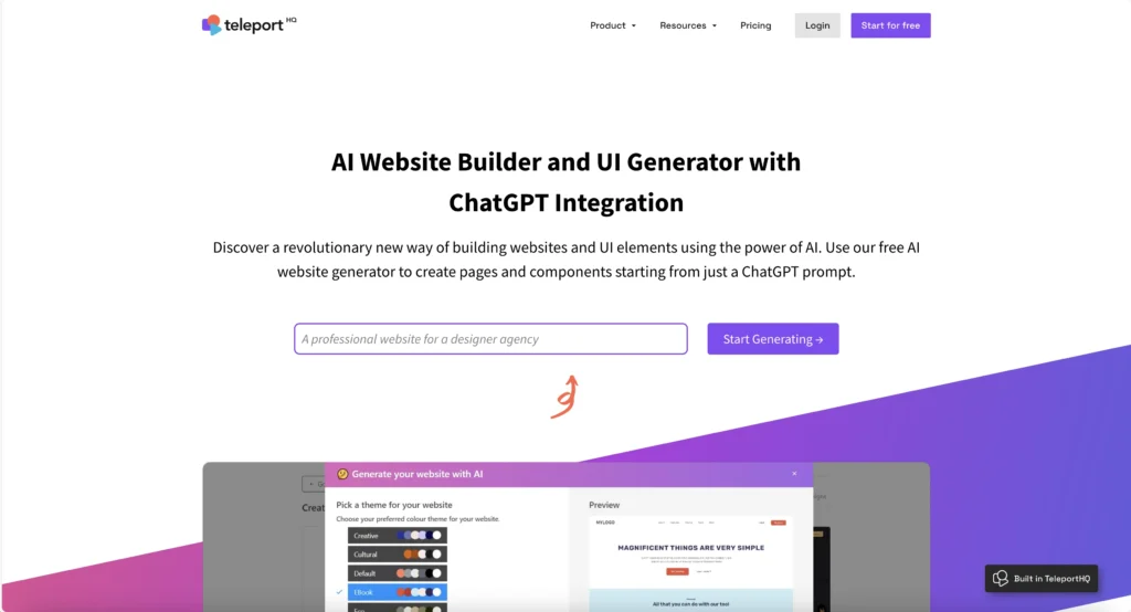 Looking for an AI-powered website builder? Here's your best option in 2025
